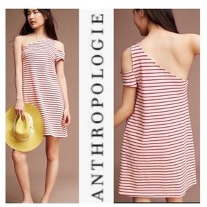Anthropologie / Maeve -Marketa one shoulder dress